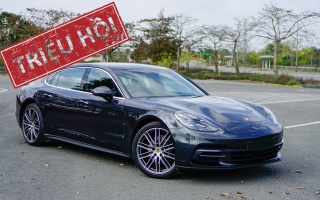 Triệu hồi Porsche Panamera tại Việt Nam vì hệ thống bơm nước điều hoà